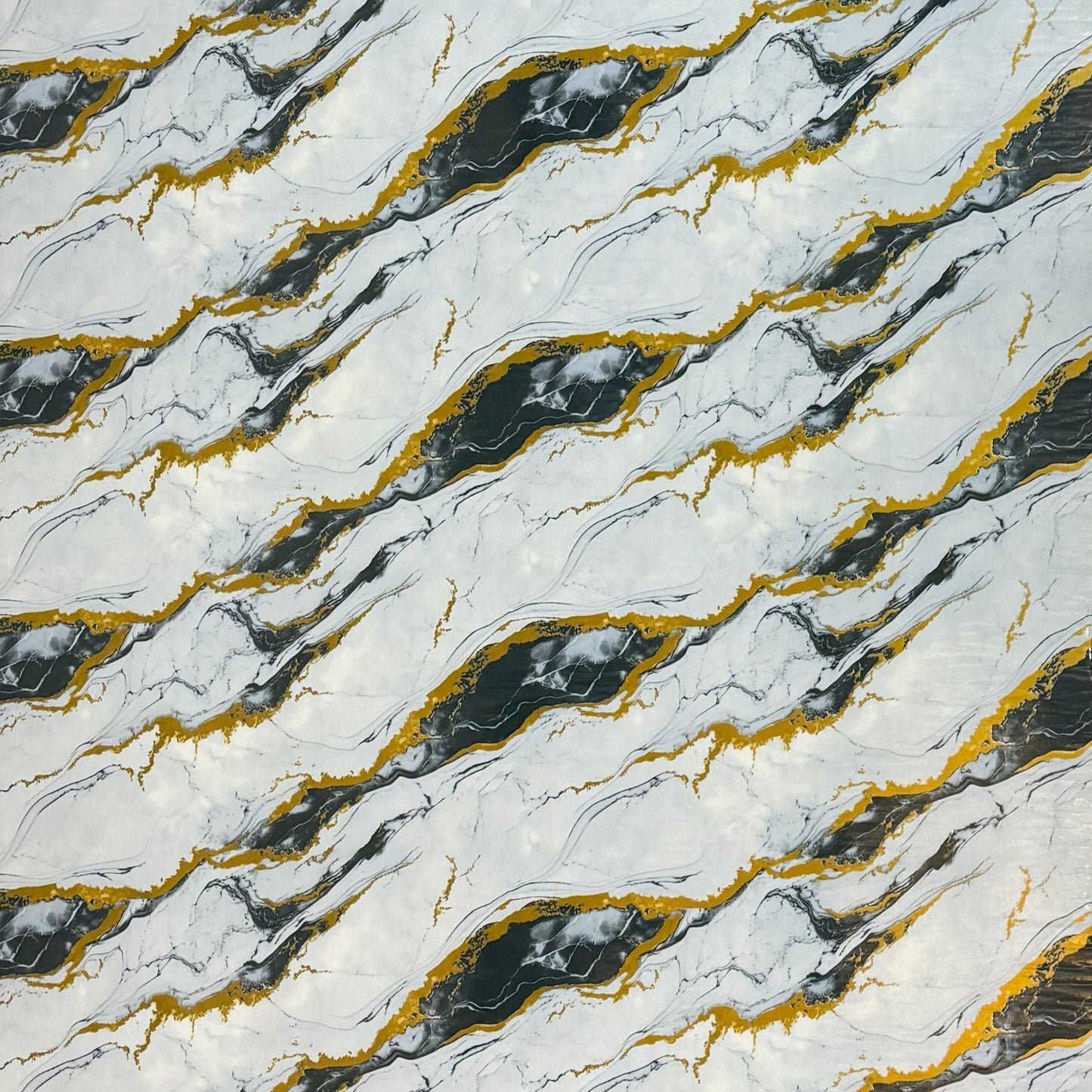 Classic Gold Rush Marble | Premium UV Peel & Stick Film | 4 x 10 Feet | 1 Roll